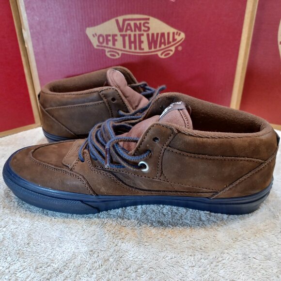 Vans Men's 8.5 Skate Half Cab Nick Michel Navy/Brown Suede VN0A5KYABF1 - Picture 13 of 13